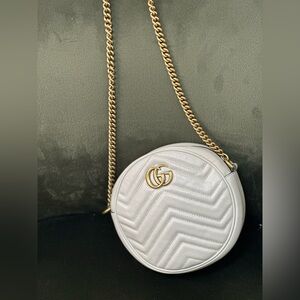 SOLD ‼️🚨 GUCCI GG Marmont Round Crossbody Bag